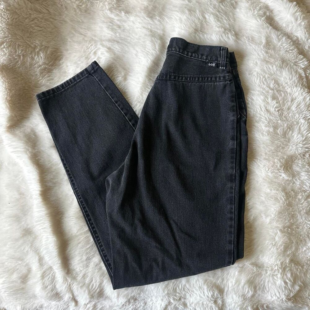 vintage Lee Women's Black Jeans